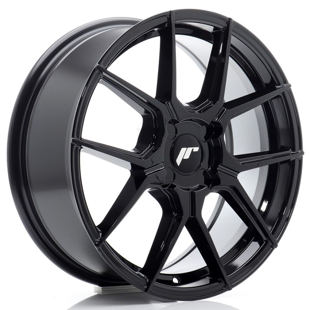 ALU PLATIŠČA JR Wheels JR30 17x7 ET20-40 4H BLANK Gloss Black