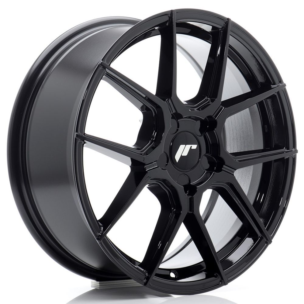 ALU PLATIŠČA JR Wheels JR30 17x7 ET20-40 5H BLANK Gloss Black