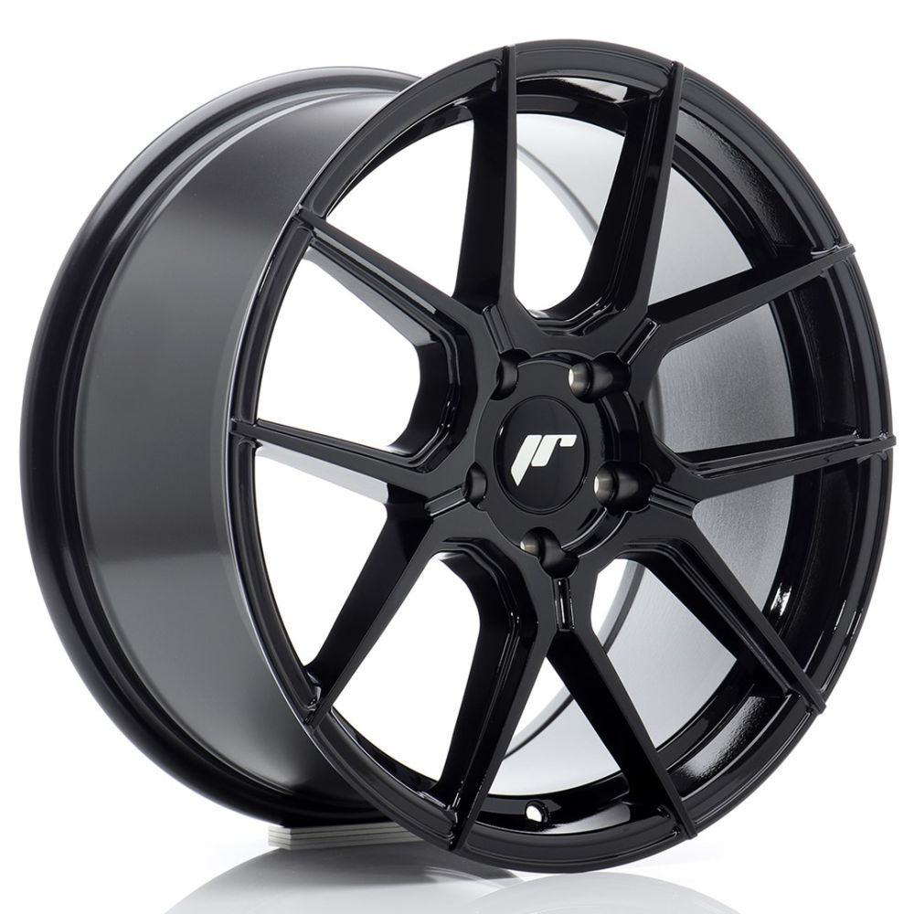 ALU PLATIŠČA JR Wheels JR30 17x8 ET40 5x100 Gloss Black