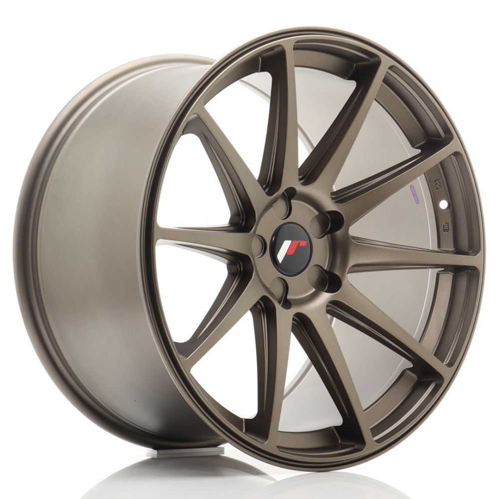 ALU PLATIŠČA JR Wheels JR11 20x11 ET30-52 5H Blank Matt Bronze