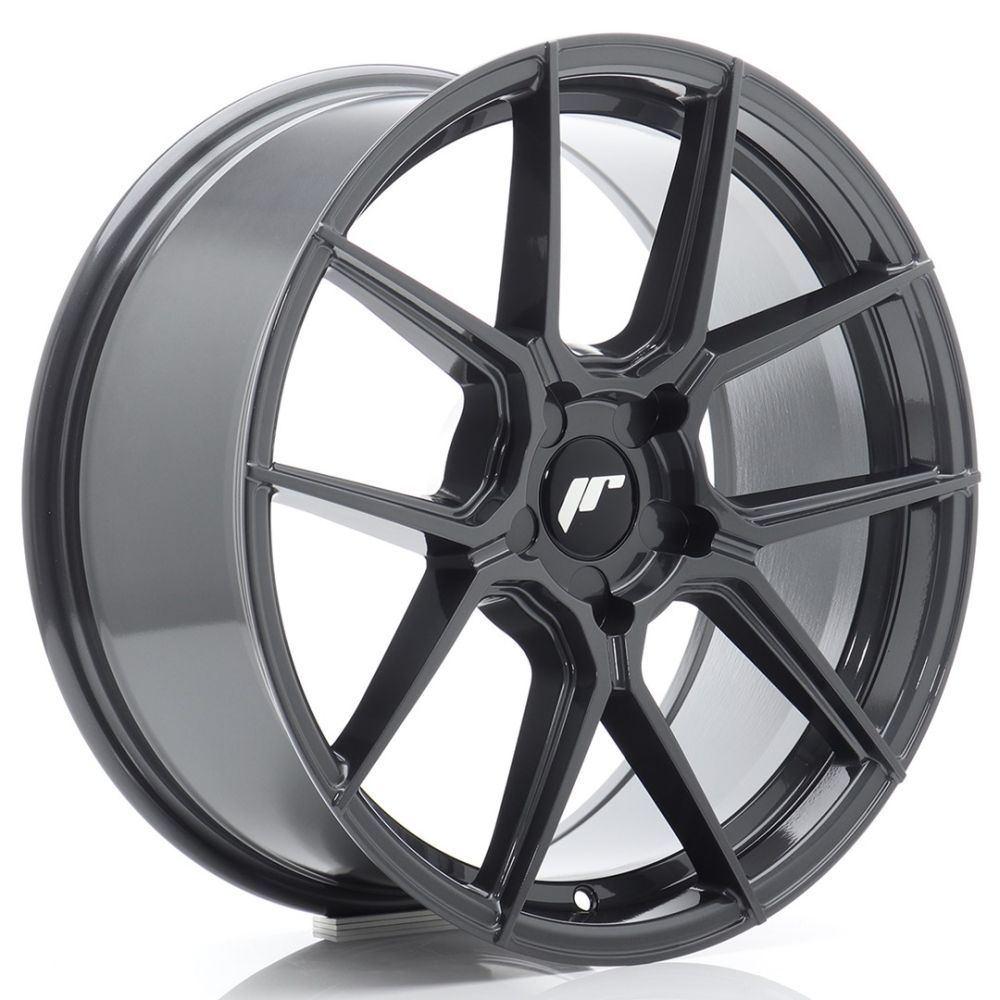 ALU PLATIŠČA JR Wheels JR30 18x8 ET20-40 5H Blank Hyper Gray