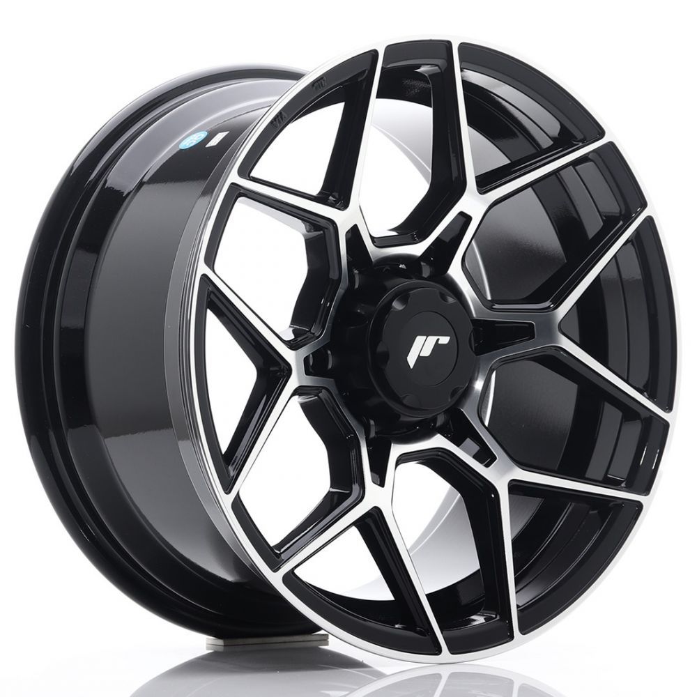 ALU PLATIŠČA JR Wheels JRX9 18x9 ET18 6x139.7 Gloss Black Machined Face