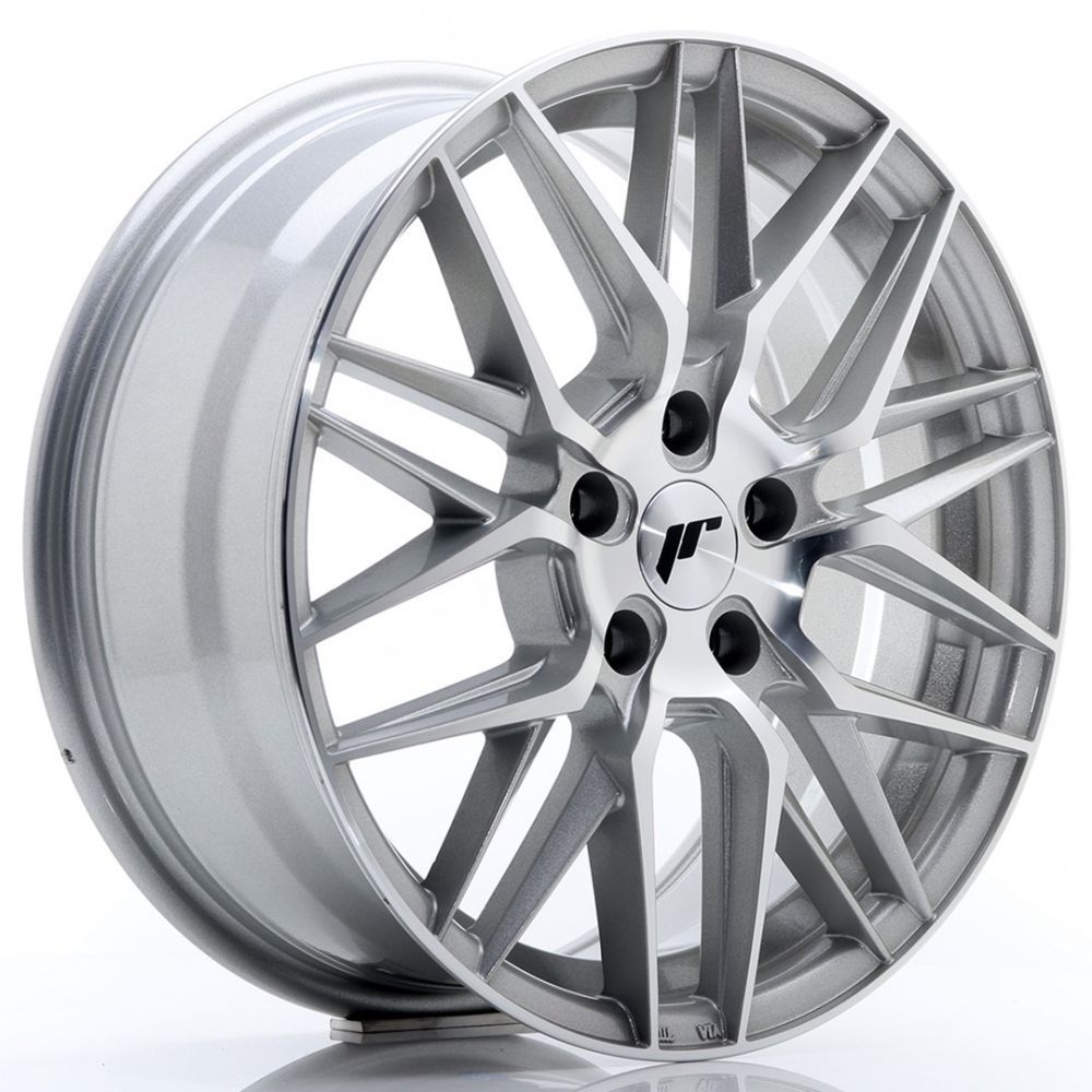 ALU PLATIŠČA JR Wheels JR28 17x7 ET40 5x112 Silver Machined Face