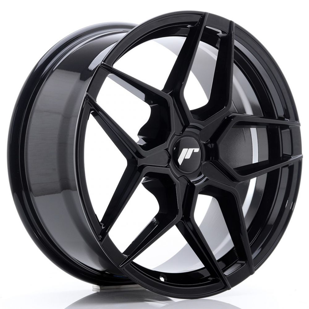 ALU PLATIŠČA JR Wheels JR34 18x8 ET20-42 5H BLANK Glossy Black