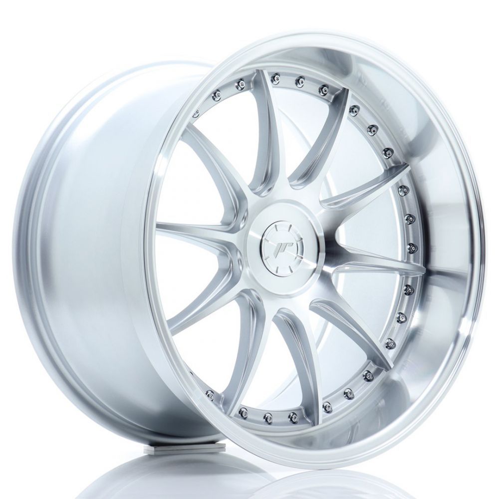 ALU PLATIŠČA JR Wheels JR41 19x11 ET12-25 5H BLANK Silver Machined Face