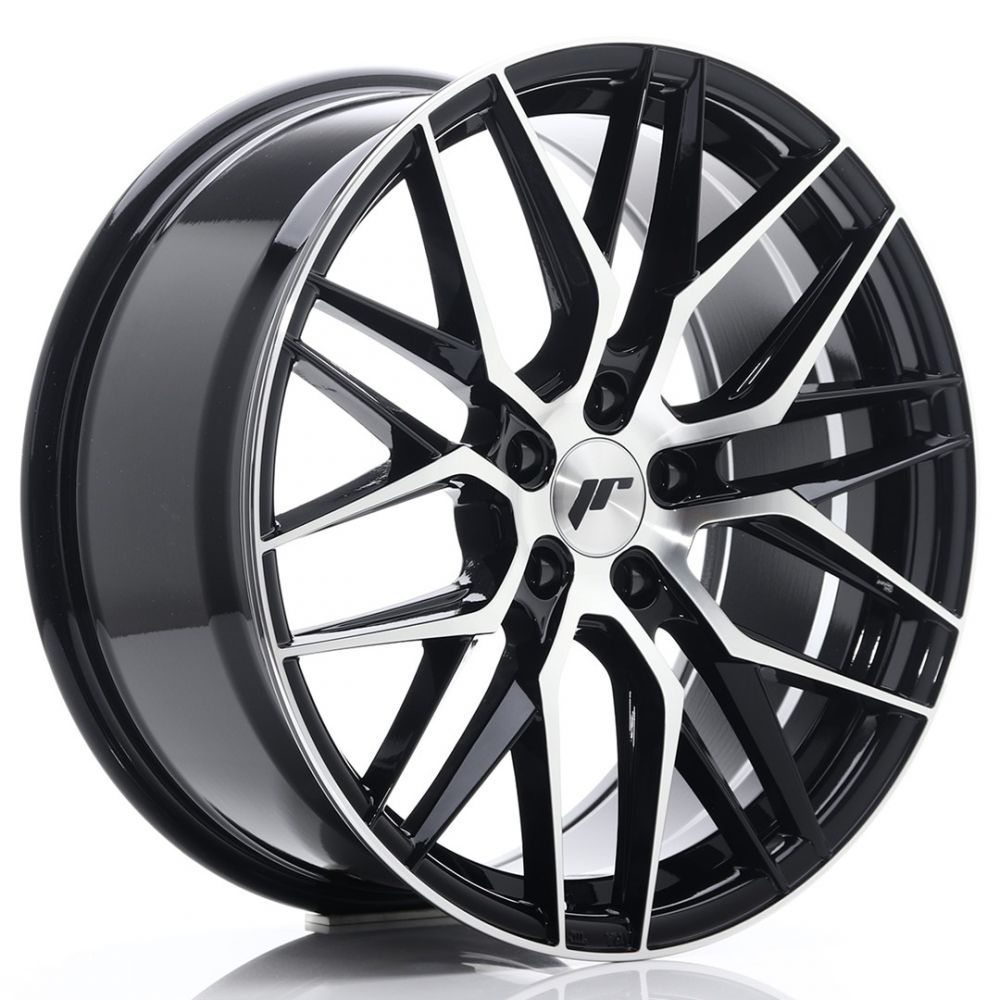 ALU PLATIŠČA JR Wheels JR28 19x8,5 ET35 5x112 Gloss Black Machined Face