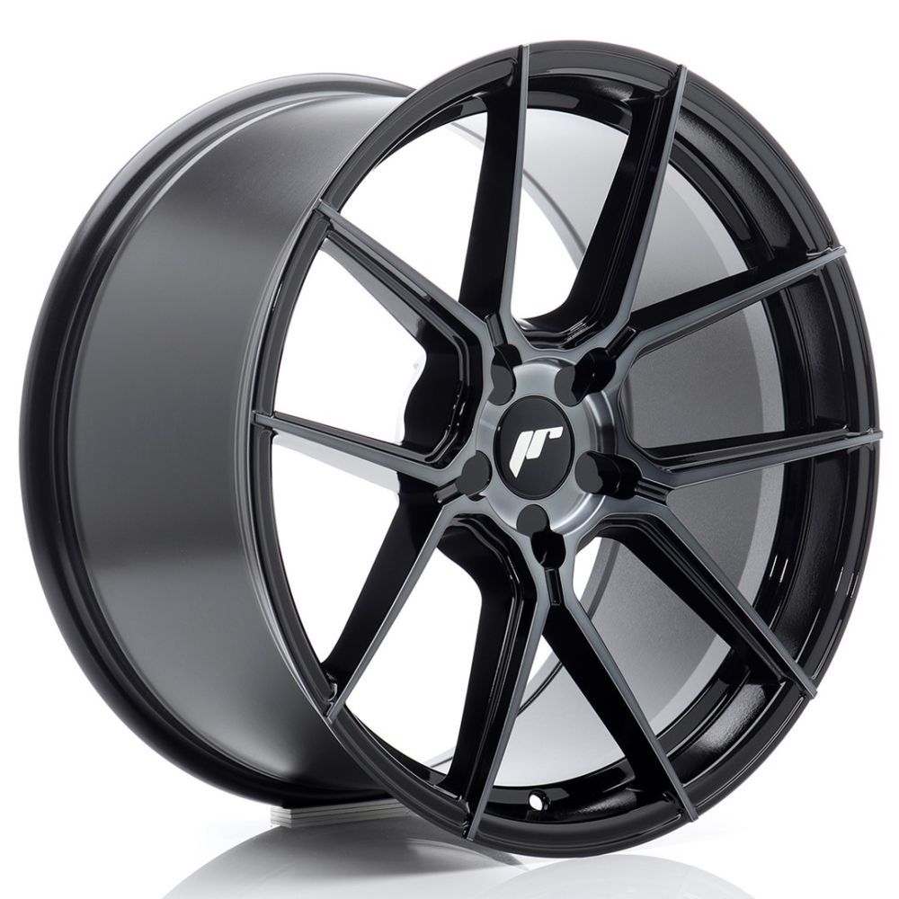 ALU PLATIŠČA JR Wheels JR30 19x9 ET20-40 5H BLANK Black Machined w/Tinted Face