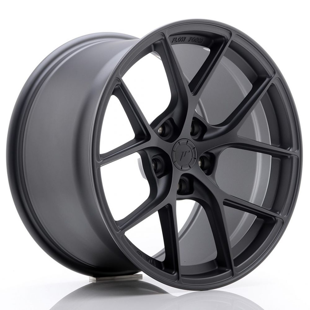 ALU PLATIŠČA JR Wheels SL01 18x10,5 ET25-38 5H BLANK Matt Gun Metal