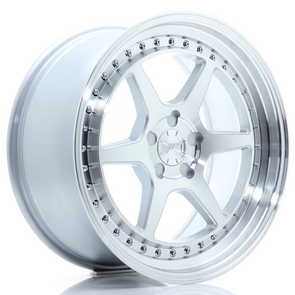 ALU PLATIŠČA JR Wheels JR43 18x8,5 ET15-35 5H BLANK Silver w/Machined Face