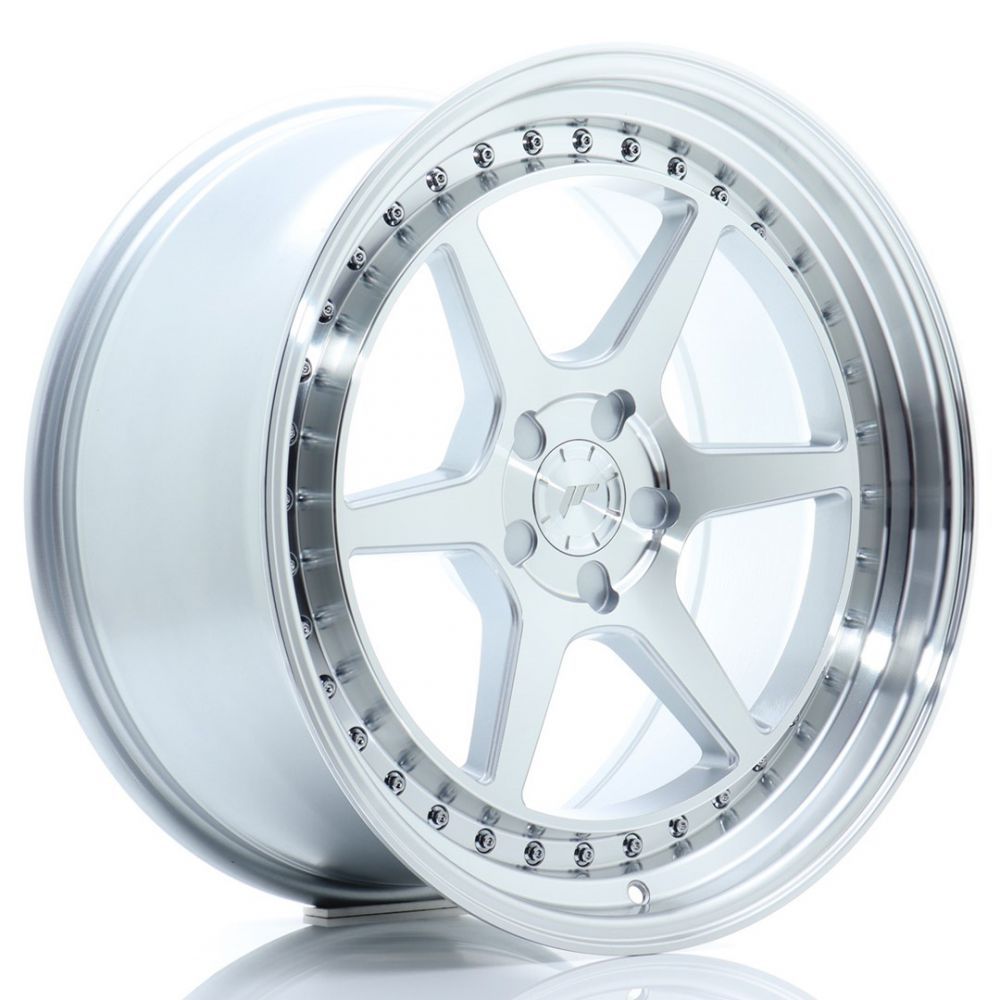 ALU PLATIŠČA JR Wheels JR43 19x9,5 ET15-35 5H BLANK Silver w/Machined Face