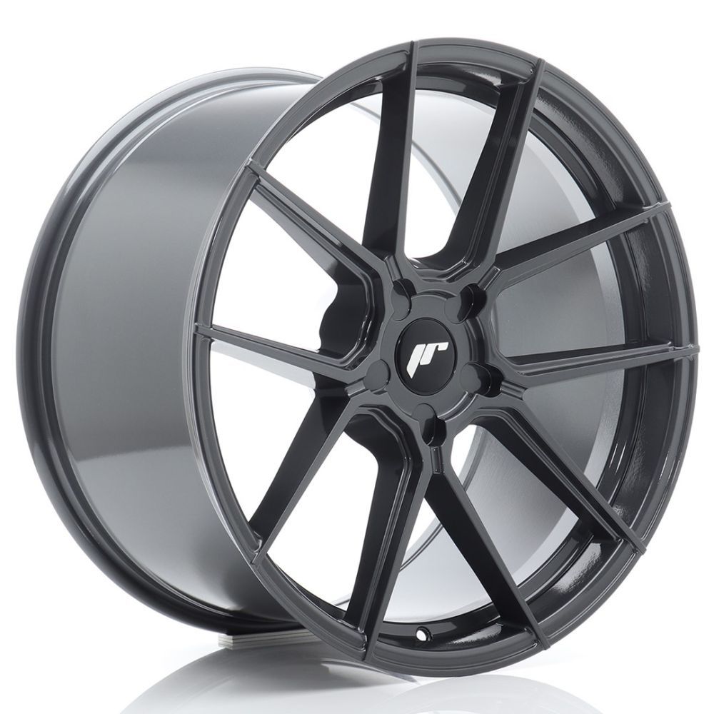 JR Wheels JR30 20x10 ET20-48 5H Blank Hyper Gray