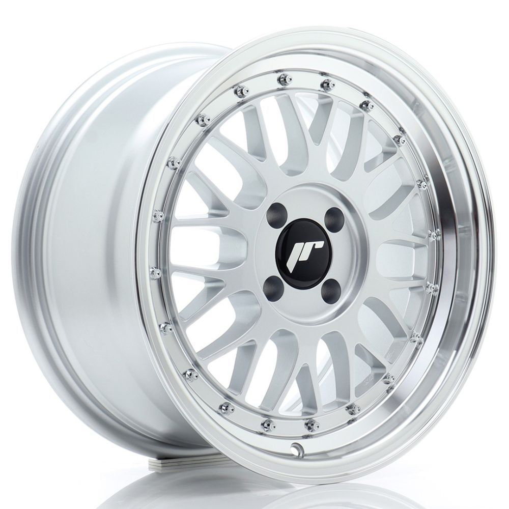 ALU PLATIŠČA JR Wheels JR23 16x8 ET20 4x100 Hyper Silver w/Machined Lip