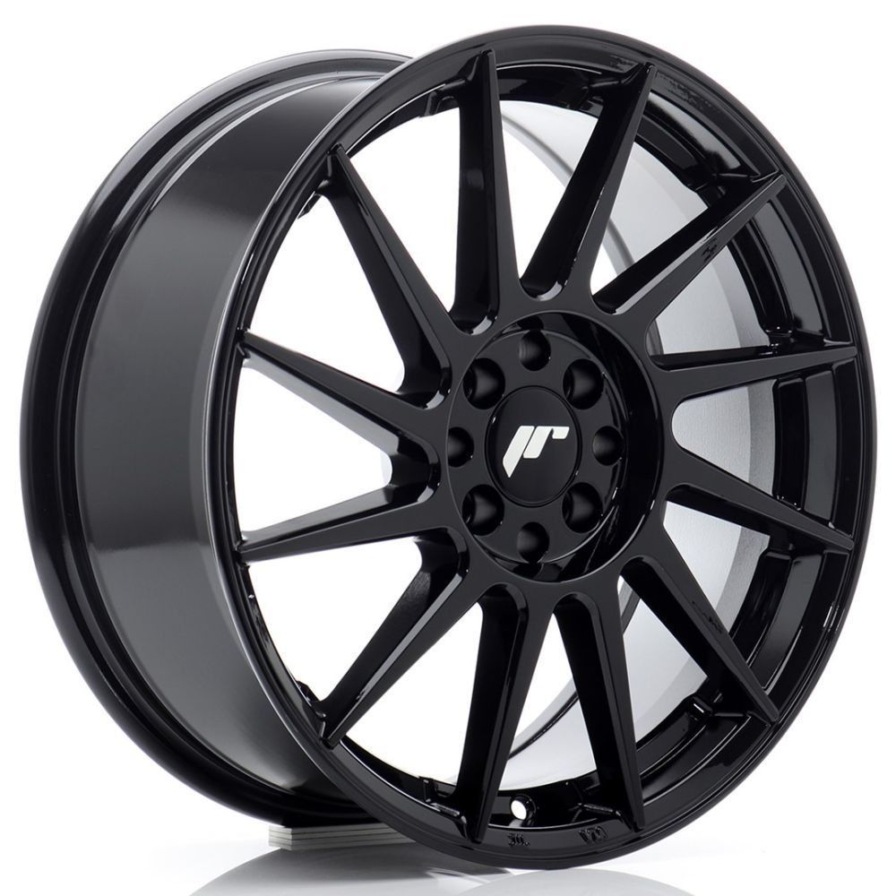 ALU PLATIŠČA JR Wheels JR22 17x7 ET25 4x100/108 Glossy Black