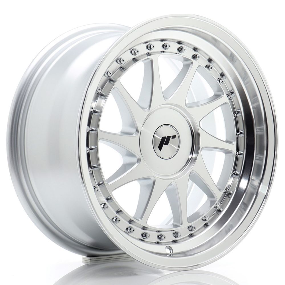 ALU PLATIŠČA JR Wheels JR26 16x8 ET10-30 BLANK Silver Machined Face