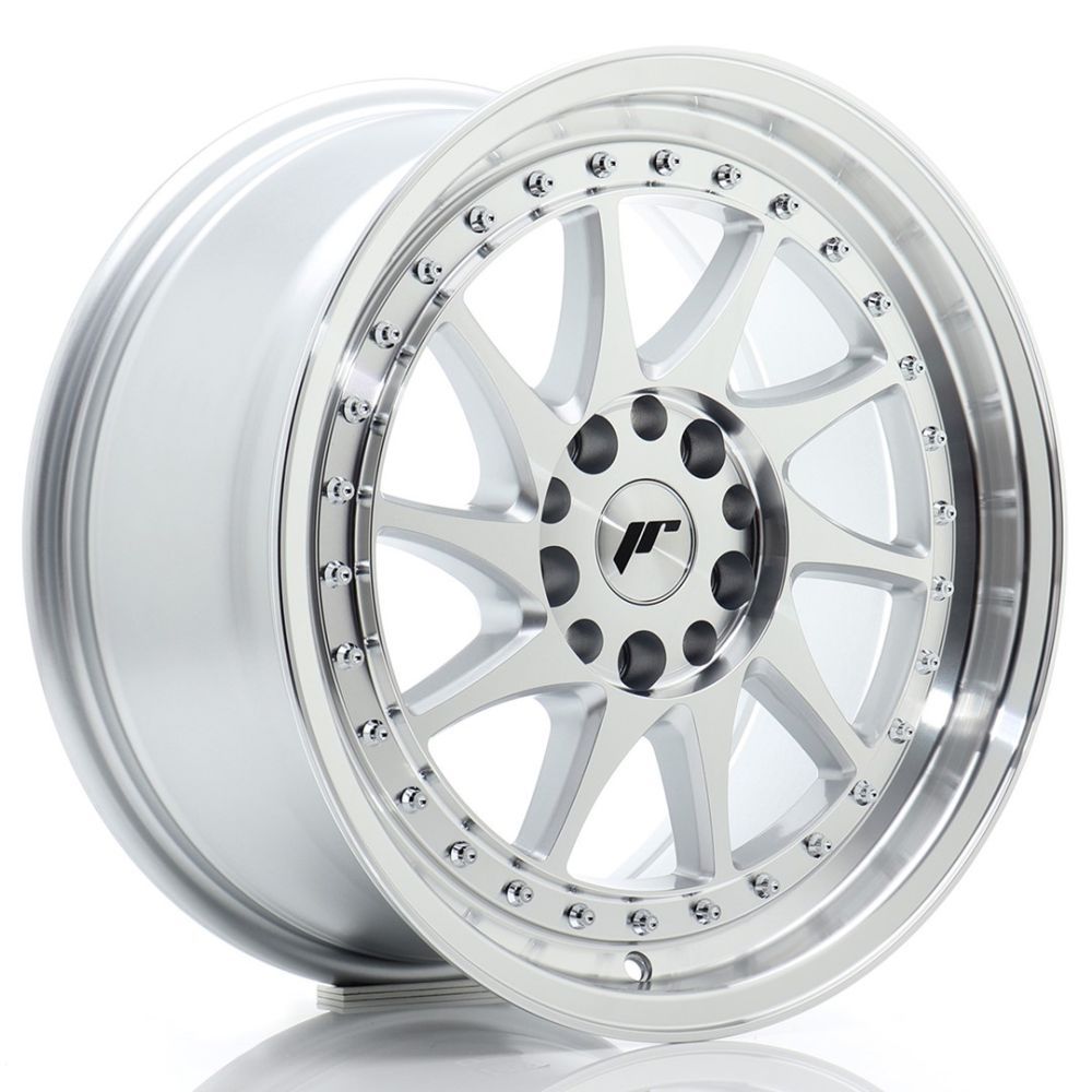 ALU PLATIŠČA JR Wheels JR26 17x8 ET35 4x100/114 Silver Machined Face