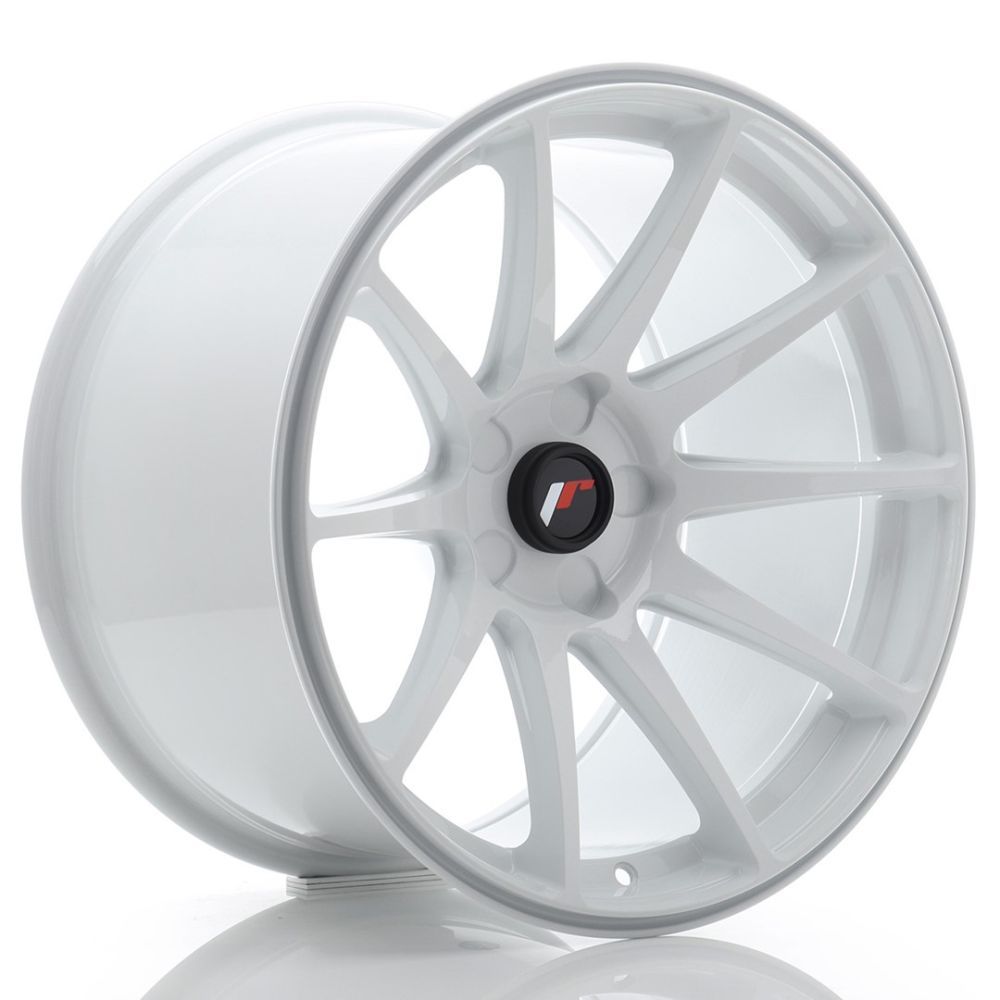 JR Wheels JR11 18x10,5 ET0-25 5H Blank White