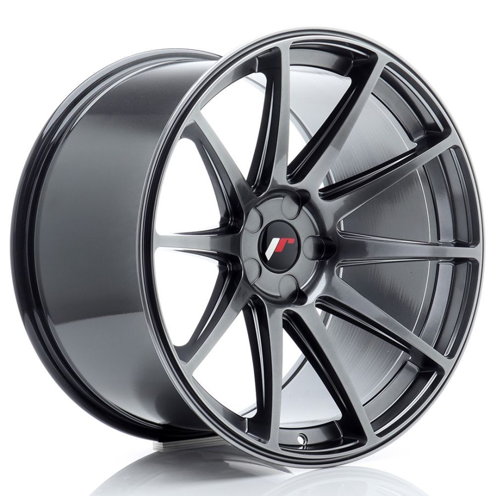 JR Wheels JR11 20x11 ET20-30 5H Blank Hyper Black