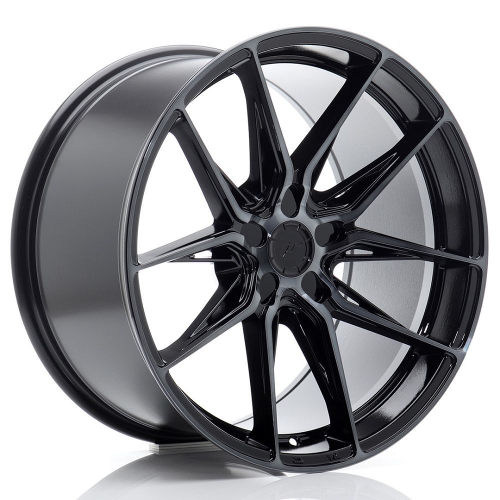 ALU PLATIŠČA JR Wheels JR44 19x10 ET15-45 5H BLANK Black Machined w/Tinted Face