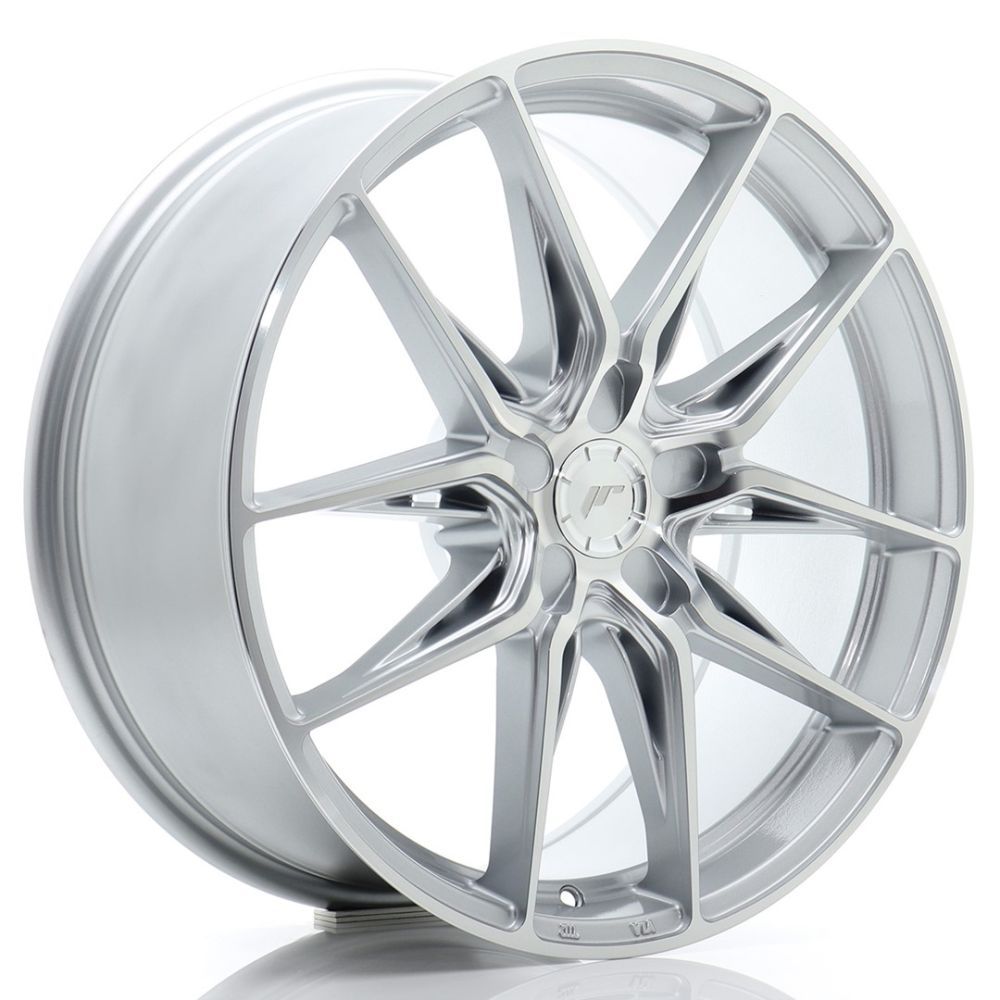 ALU PLATIŠČA JR Wheels JR44 19x8 ET20-40 5H BLANK Silver w/ Machined Face