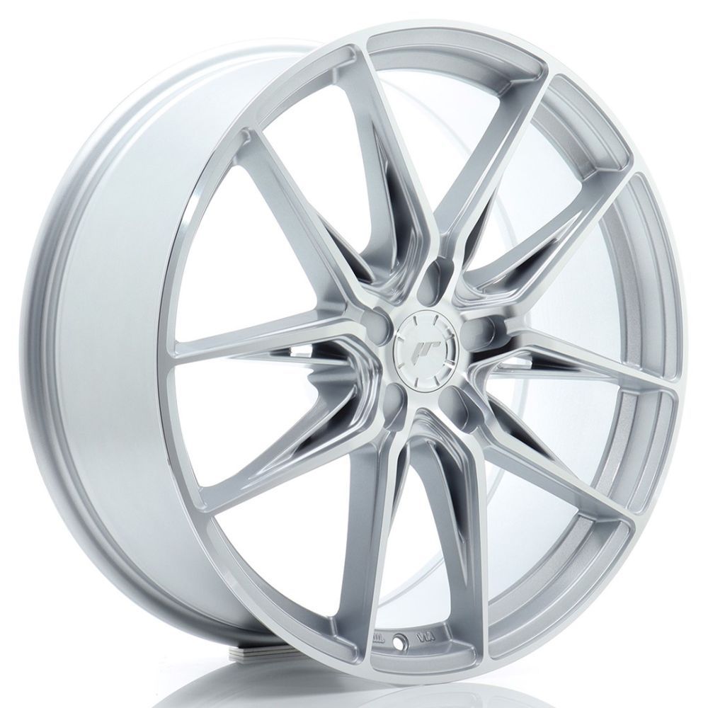 ALU PLATIŠČA JR Wheels JR44 20x8 ET20-40 5H BLANK Silver w/ Machined Face