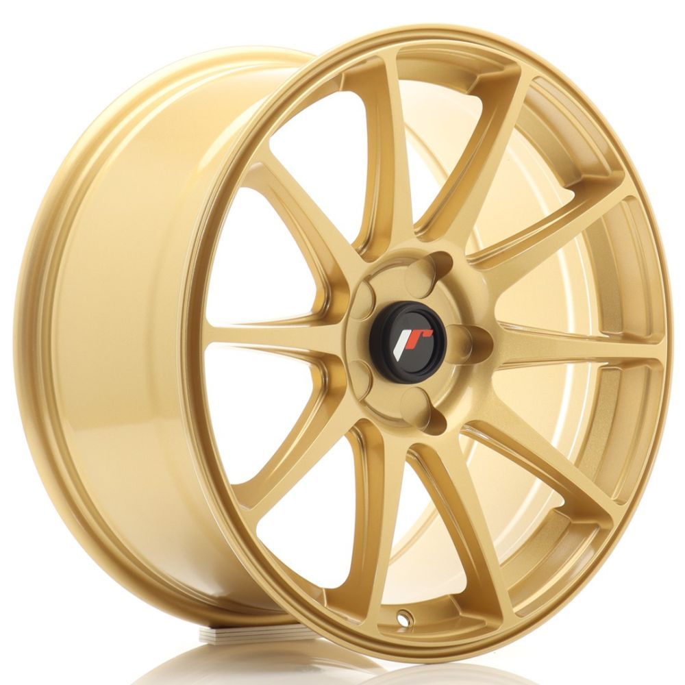 ALU PLATIŠČA JR Wheels JR11 18x8,5 ET20-40 5H Blank Gold