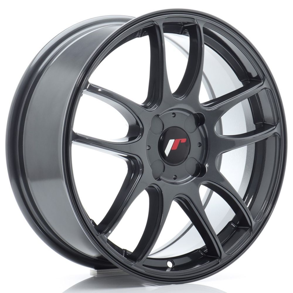 JR Wheels JR29 17x7 ET20-48 4H BLANK Hyper Gray