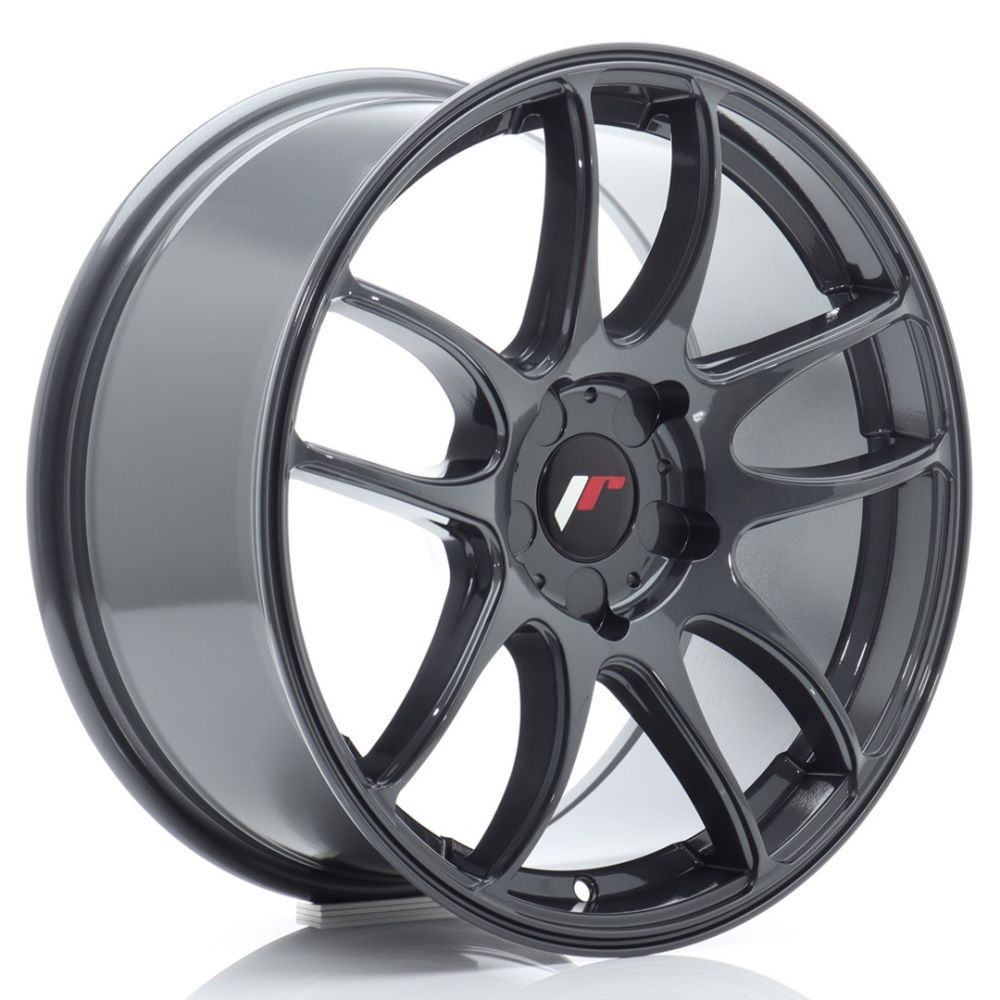 JR Wheels JR29 17x8 ET20-38 5H BLANK Hyper Gray