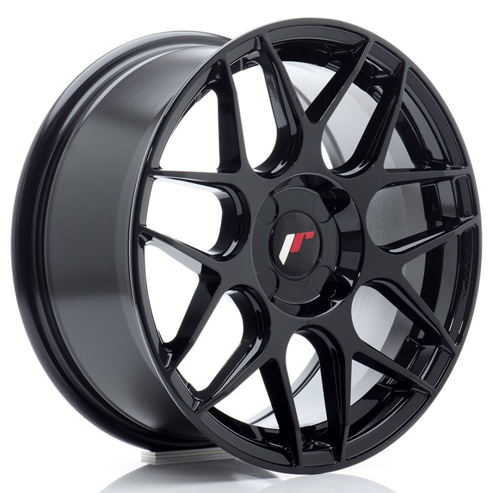 ALU PLATIŠČA JR Wheels JR18 16x7 ET20-35 4H BLANK Gloss Black