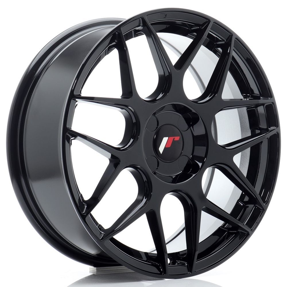 ALU PLATIŠČA JR Wheels JR18 17x7 ET20-40 4H BLANK Gloss Black