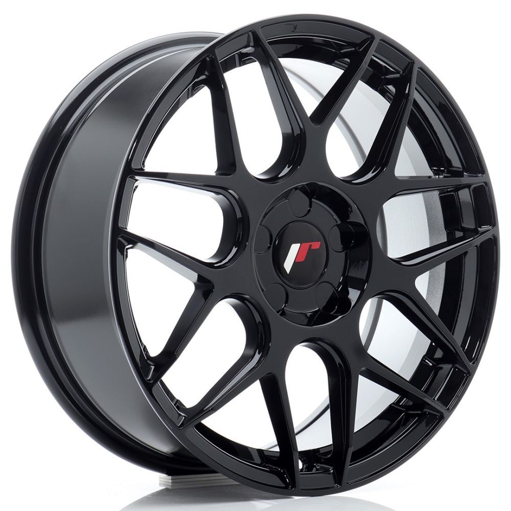 ALU PLATIŠČA JR Wheels JR18 17x7 ET20-40 5H BLANK Gloss Black