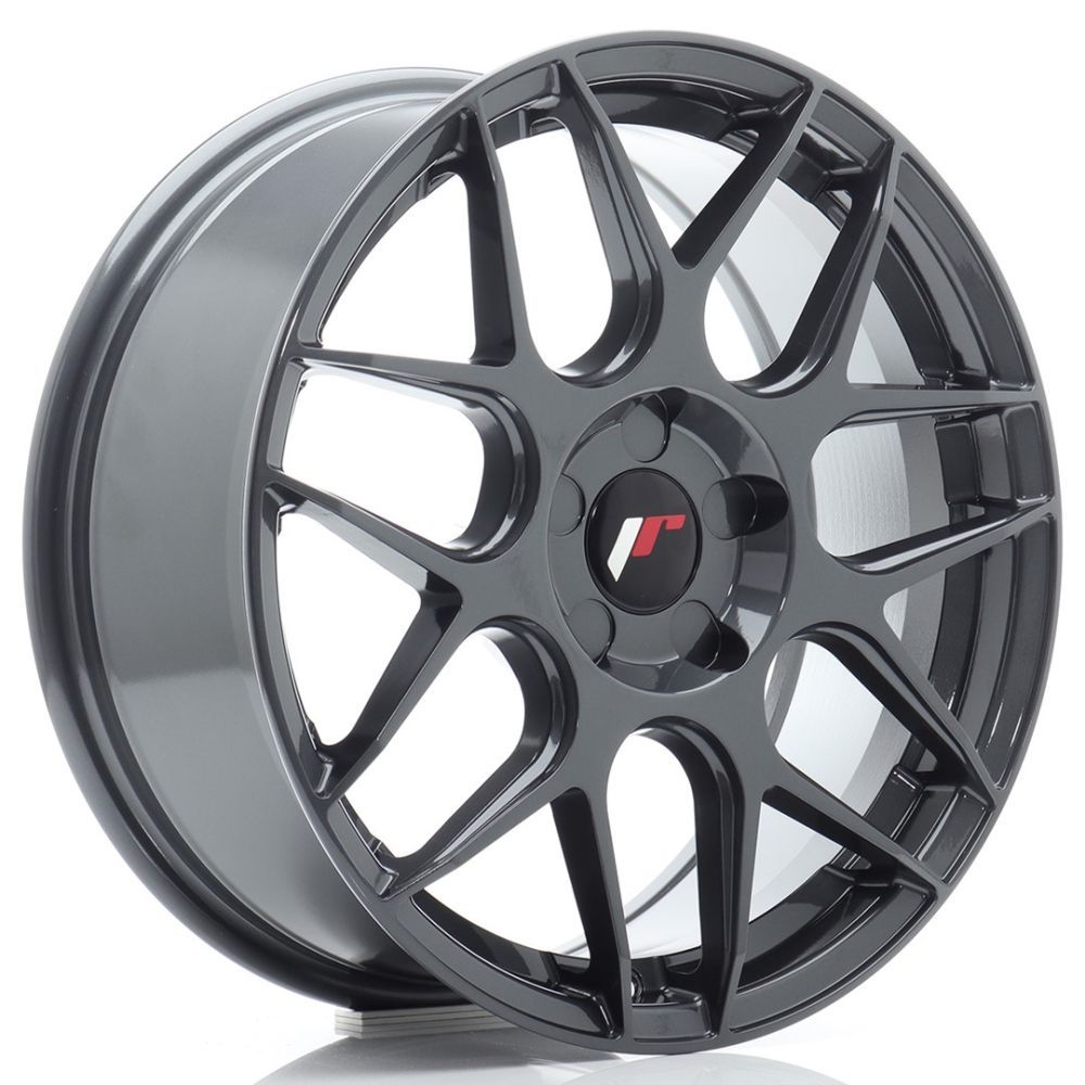 ALU PLATIŠČA JR Wheels JR18 17x7 ET20-40 5H BLANK Hyper Gray