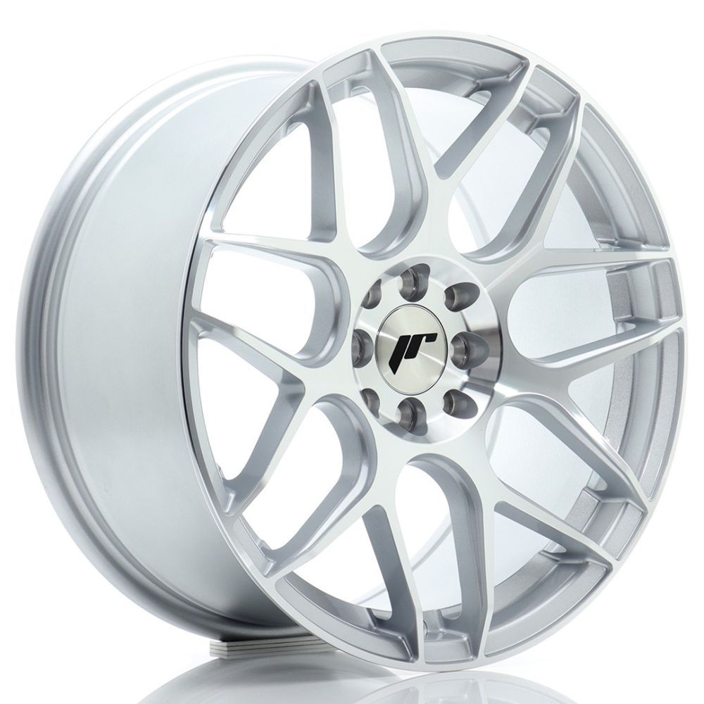 ALU PLATIŠČA JR Wheels JR18 17x8 ET35 4x100/114 Silver Machined Face