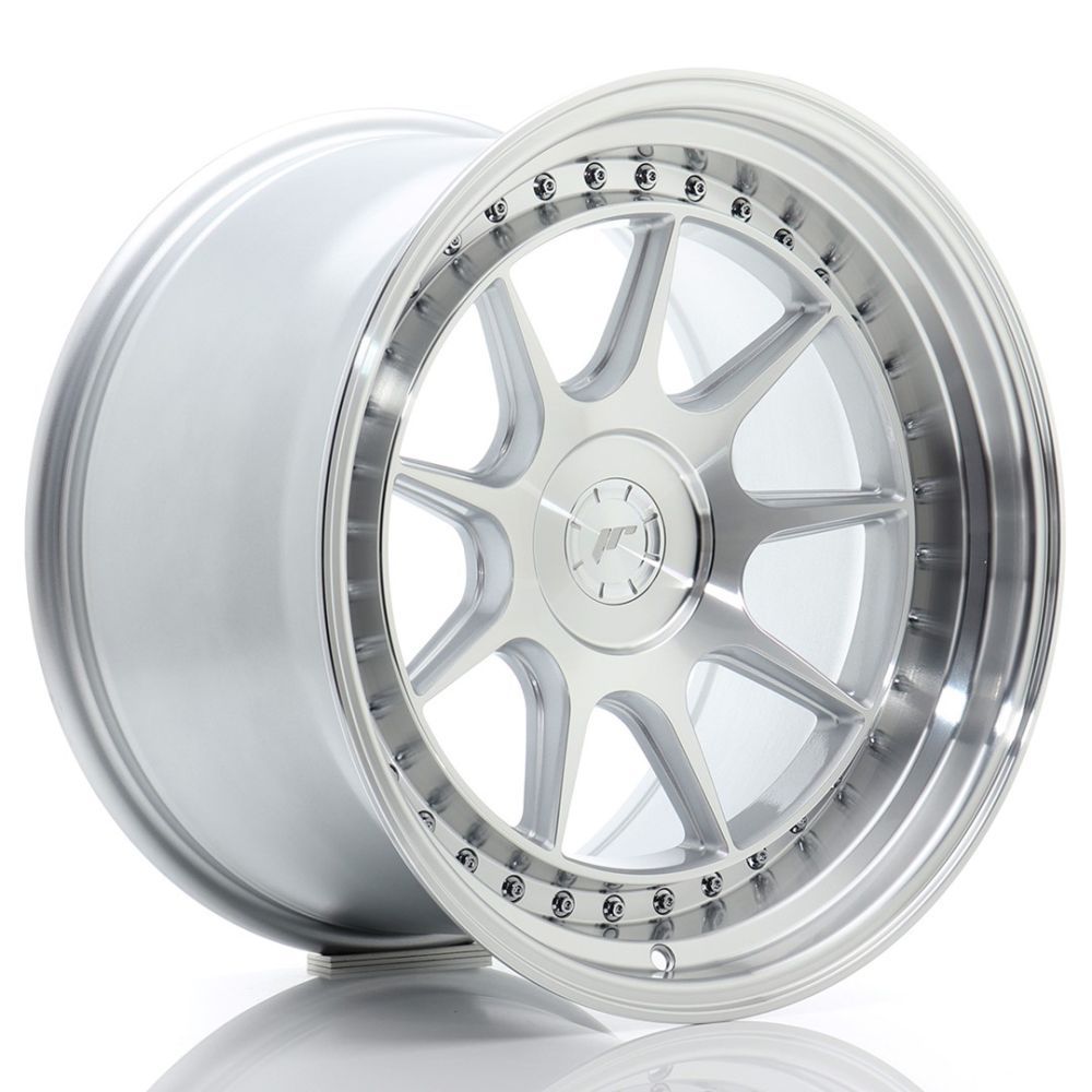 JR Wheels JR47 18x10,5 ET15-22 5H BLANK Silver Machined Face