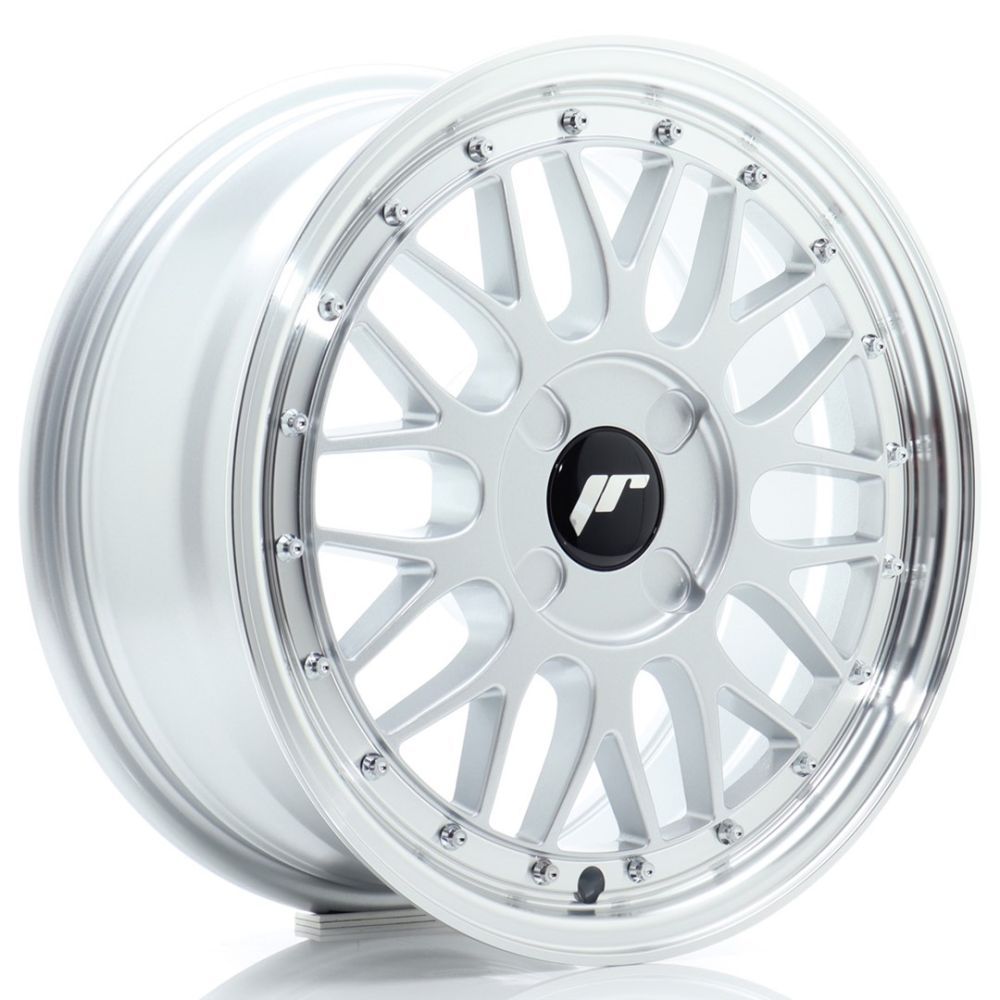 ALU PLATIŠČA JR Wheels JR23 16x7 ET20-45 4H BLANK Hyper Silver w/Machined Lip