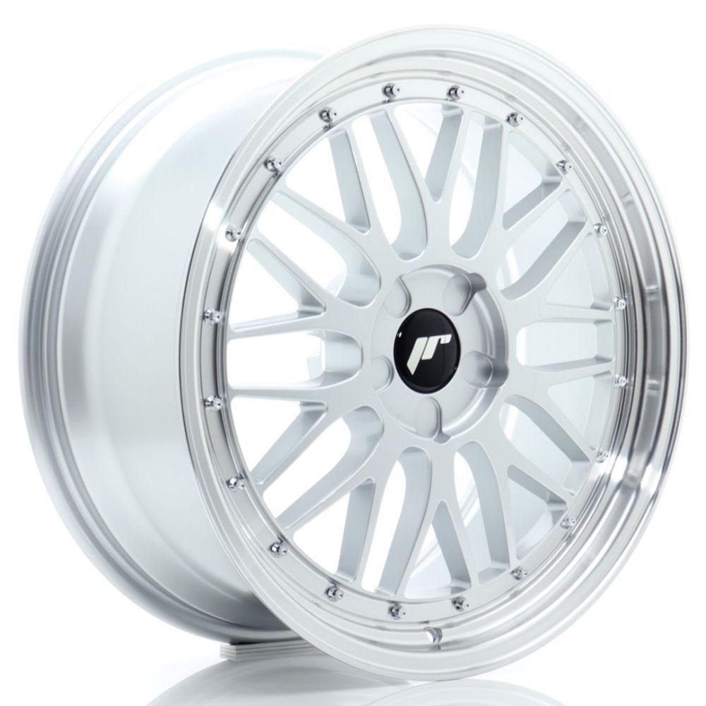 ALU PLATIŠČA JR Wheels JR23 19x8 ET20-40 5H BLANK Hyper Silver w/Machined Lip