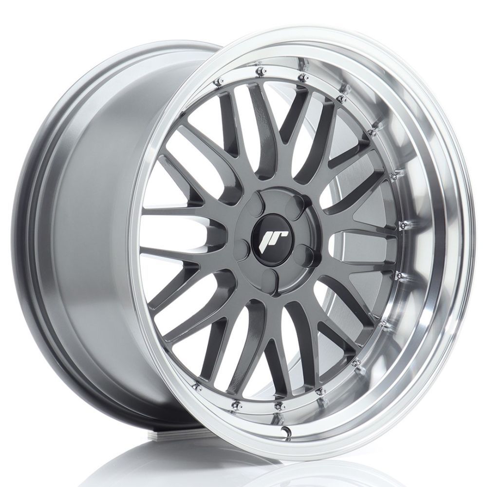 ALU PLATIŠČA JR Wheels JR23 20x10,5 ET15-25 5H BLANK Hyper Gray w/Machined Lip