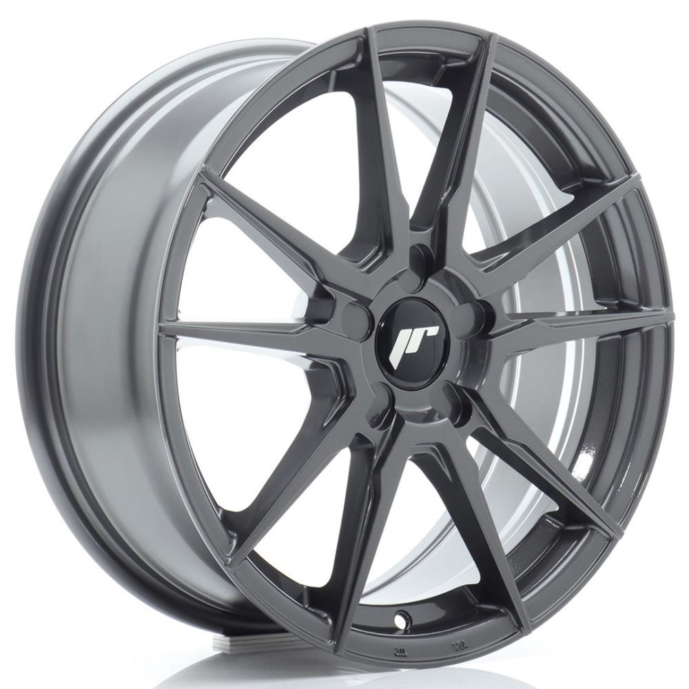 ALU PLATIŠČA JR Wheels JR21 17x7 ET20-40 5H BLANK Hyper Gray