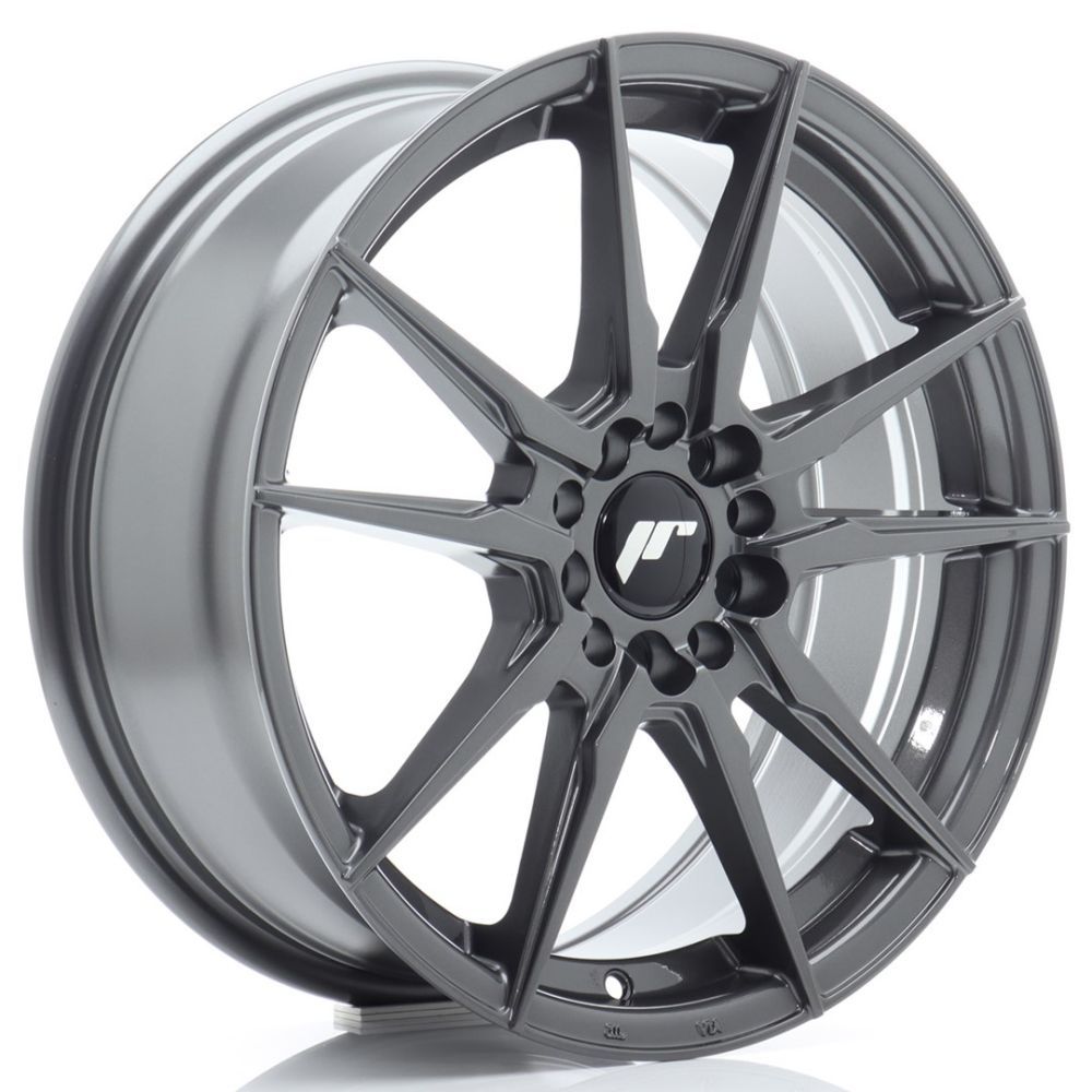 JR Wheels JR21 17x7 ET25 4x100/108 Hyper Gray