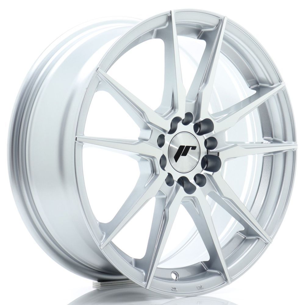 JR Wheels JR21 17x7 ET40 5x100/114 Silver Machined