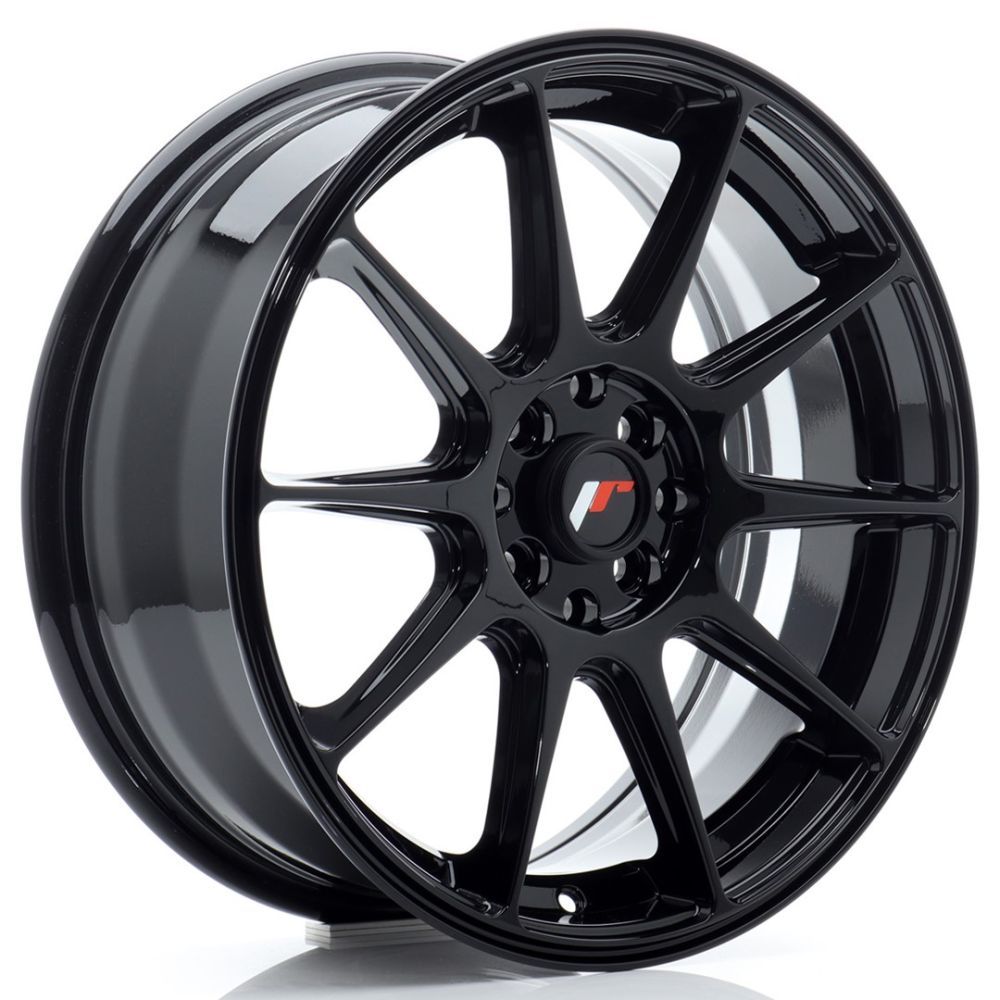 ALU PLATIŠČA JR Wheels JR11 17x7 ET25 4x100/108 Gloss Black