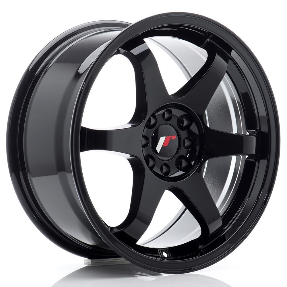 ALU PLATIŠČA JR Wheels JR3 17x8 ET25 4x100/108 Gloss Black