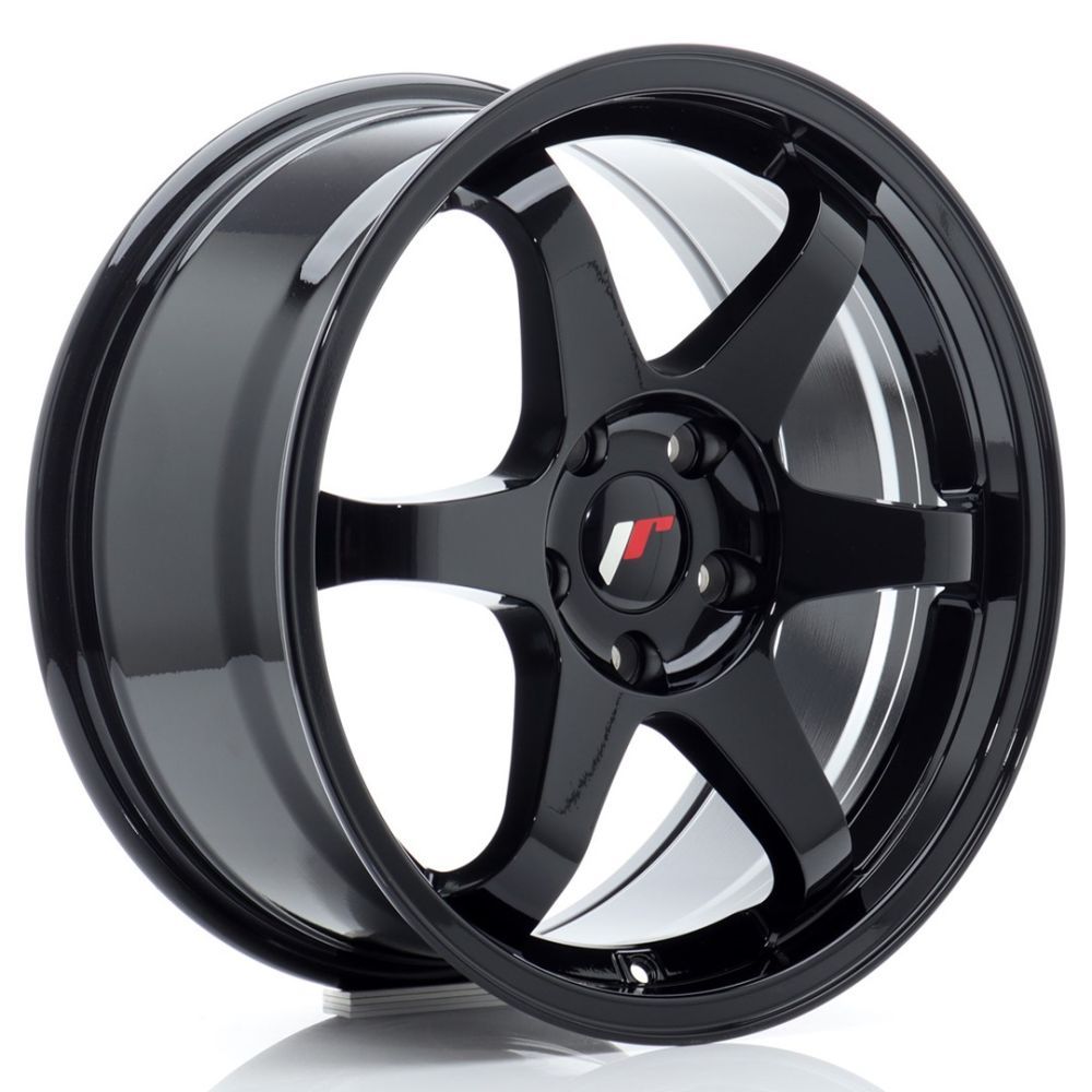 ALU PLATIŠČA JR Wheels JR3 17x8 ET35 5x114,3 Gloss Black