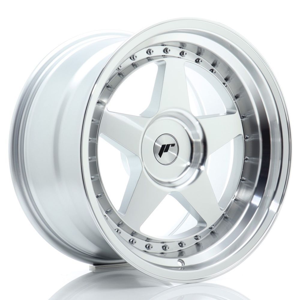 ALU PLATIŠČA JR Wheels JR6 18x10,5 ET0-25 BLANK Silver Machined Face