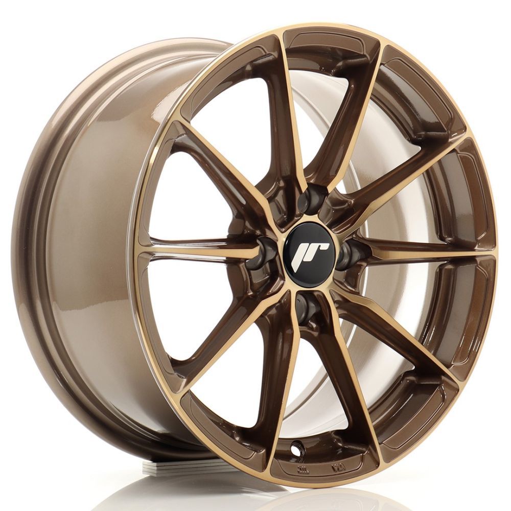 ALU PLATIŠČA JR Wheels JR37 15x7 ET38 4x100 Platinum Bronze