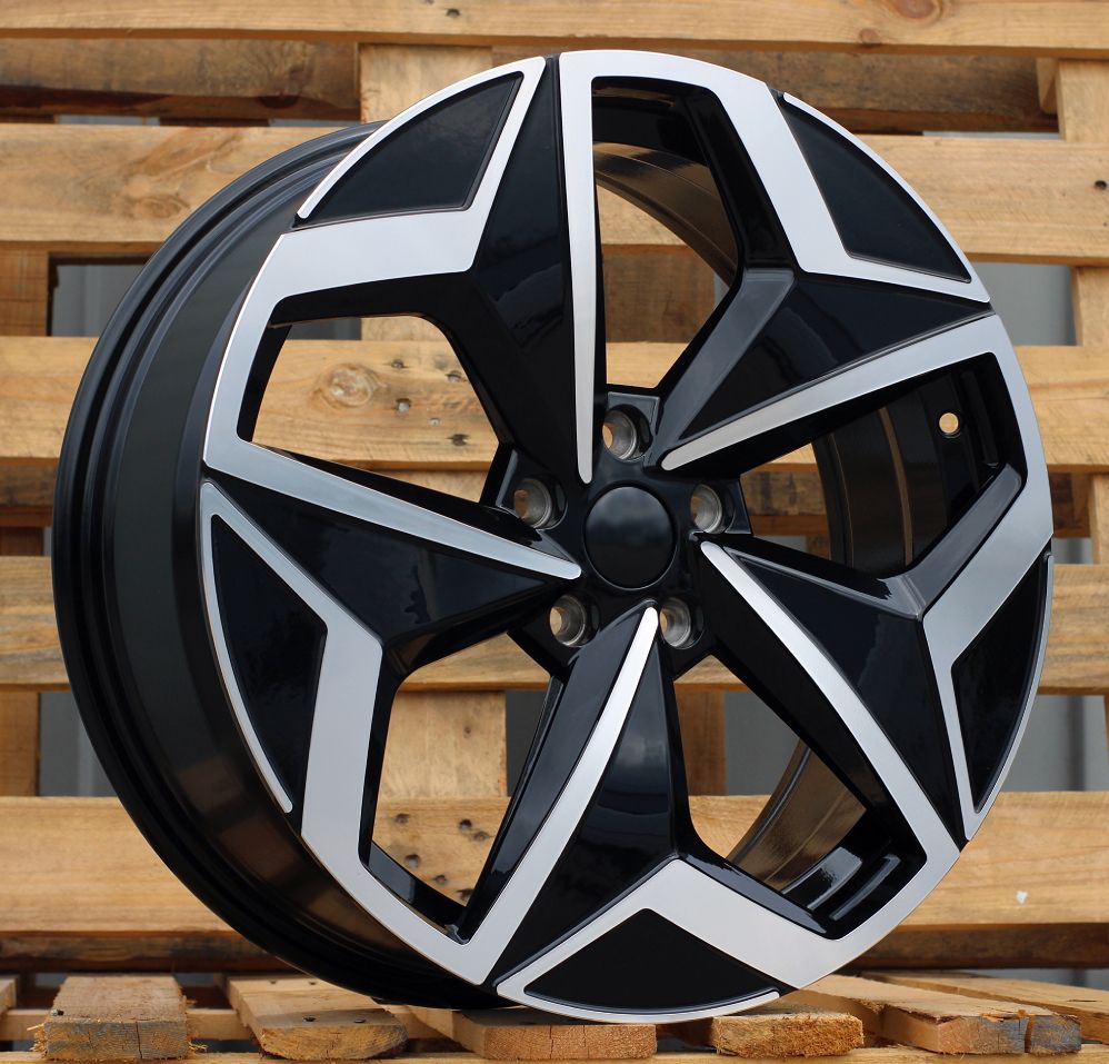 ALU PLATIŠČA R19x7.5 5X112 ET 50 57.1 I5649 Black Polished (MB) For VW (Z5) (For ID.3) 7.5x19 ET50 5x112