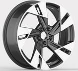  R18x8 5X112 ET 39 66.5 I5640 Black Polished (MB) For AUD (P2) (NEW Model) 8x18 ET39 5x112