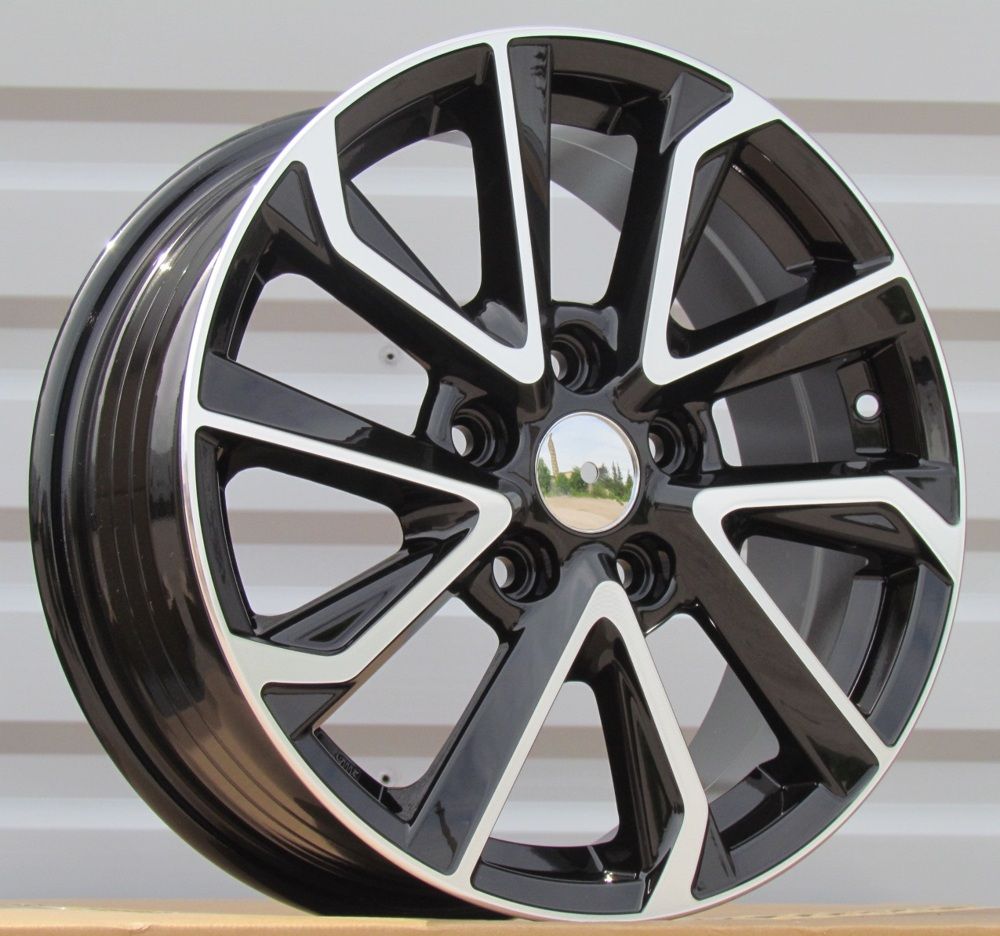 ALU PLATIŠČA R16x6.5 5X114.3 ET 45 60.1 FE177 Black Polished (MB) For TOYOT (K7) 6.5x16 ET45 5x114.3