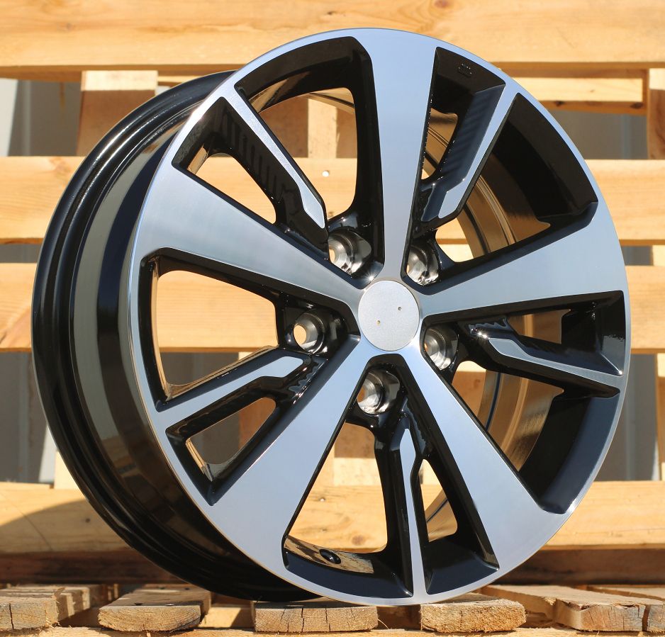  R16x6.5 5X114.3 ET 40 66.1 TL0400 Black Polished (MB) For NISS (R) 6.5x16 ET40 5x114.3