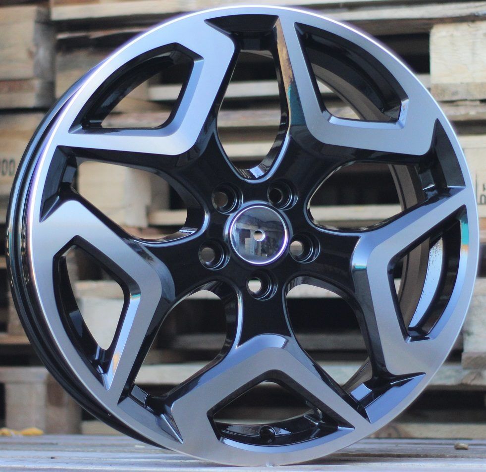  R17x7 5X100 ET 55 56.1 B1606 Black Polished (MB) For SUBAR (P2) 7x17 ET55 5x100