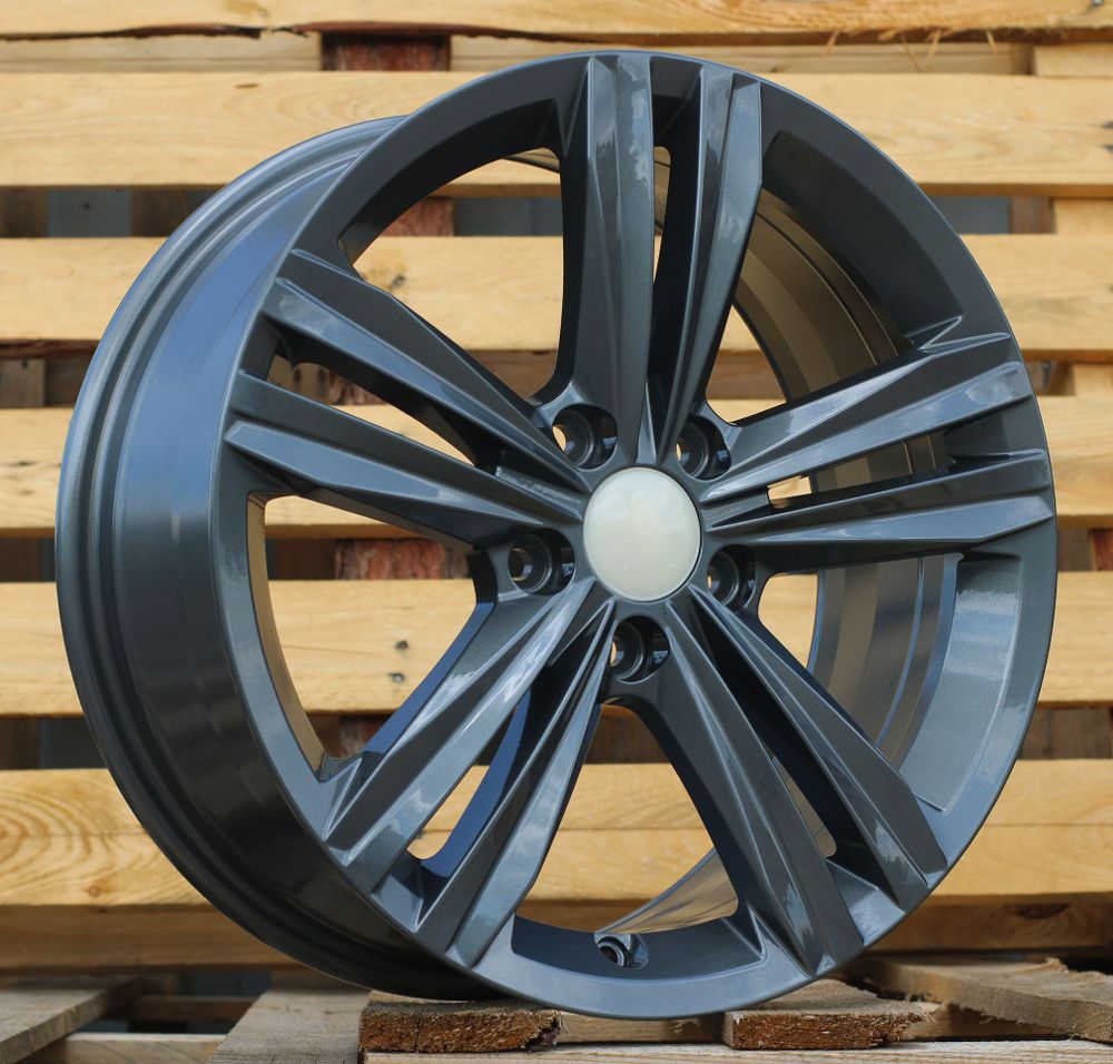  R17x7 5X112 ET 45 57.1 B5619 Gun Metal (GM) For VW (L1) 7x17 ET45 5x112